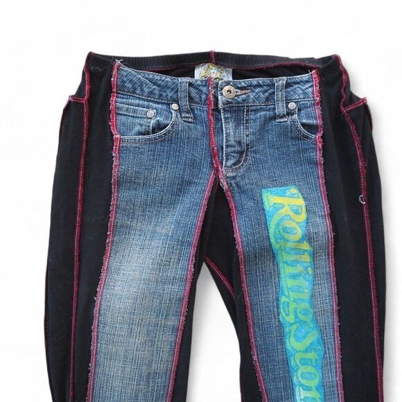 Styles Ever After Unique Handcrafted Patchwork "Rolling Stones" Women's XXS 0-4 - Picture 7 of 12